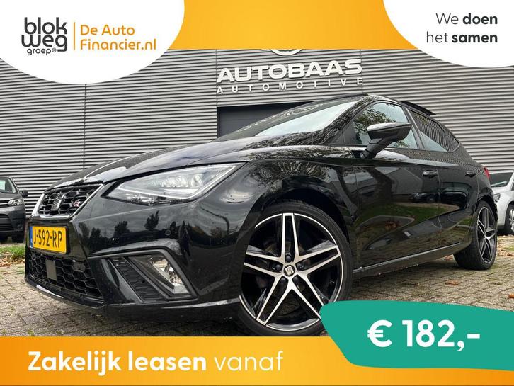 Seat Ibiza 1.0 TSI FR Limited NL-AUTO+NAP+PANOR € 13.240,0, Auto's, Seat, Bedrijf, Te koop, Ibiza, ABS, Achteruitrijcamera, Adaptive Cruise Control