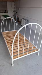bed met lattenbodem, Huis en Inrichting, Slaapkamer | Bedden, Ophalen, Gebruikt, 90 cm, Eenpersoons