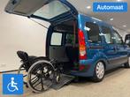 Renault Kangoo Rolstoelauto Automaat (airco) 3+1 of 5+0, Auto's, Renault, Stof, Gebruikt, Zwart, Blauw