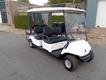 Golfkar Yamaha 6 persoons dealer onderhouden  beschikbaar voor biedingen