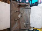 Nog erg mooie grote echt leren weekend tas kleur bruin, Sieraden, Tassen en Uiterlijk, Tassen | Reistassen en Weekendtassen, 40 tot 60 cm