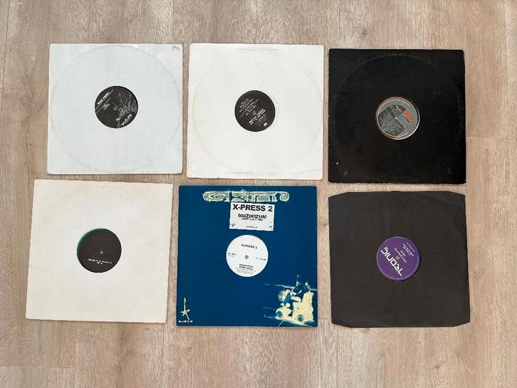 Techno Vinyl - 26 stuks, Cd's en Dvd's, Vinyl | Dance en House, Gebruikt, Techno of Trance, 12 inch, Ophalen of Verzenden