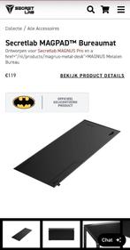 Secretlab MAGPAD Bureaumat - Dark Knight 1,5m, Ophalen of Verzenden, Gebruikt