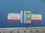 Oude sigarenband stadswapen ZUIDLAND, Ophalen of Verzenden, Zo goed als nieuw, Sigarenbandjes