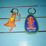 Sleutelhangers Walibu en Six Flags, Ophalen, Gebruikt, Merk