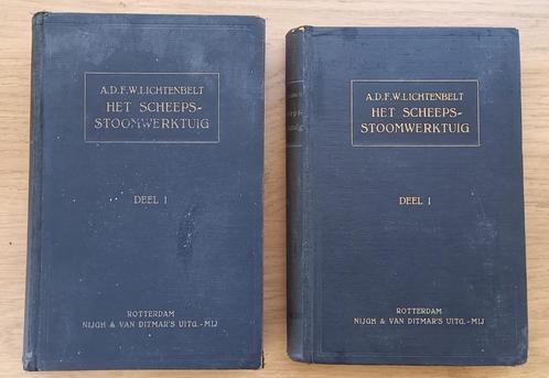 Het scheepsstoomwerktuig 1926 Lichtenbelt, Antiek en Kunst, Antiek | Boeken en Bijbels, Ophalen of Verzenden