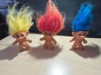 Vintage Uneeda Doll Company Troll Poppen Set van 3, Ophalen of Verzenden, Gebruikt, Overige typen