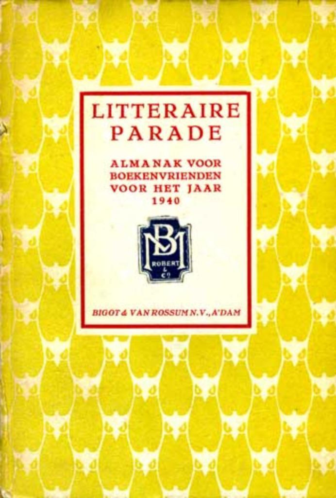 Litteraire Parade - P.H. Ritter, Boeken, Literatuur, Zo goed als nieuw, Nederland, Ophalen of Verzenden