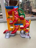 Fisher Price garage little people, Kinderen en Baby's, Speelgoed | Fisher-Price, Ophalen of Verzenden, Zo goed als nieuw, Auto of Voertuig