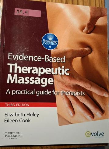 Evidence-Based Therapeutic Massage - Holey & Cook beschikbaar voor biedingen