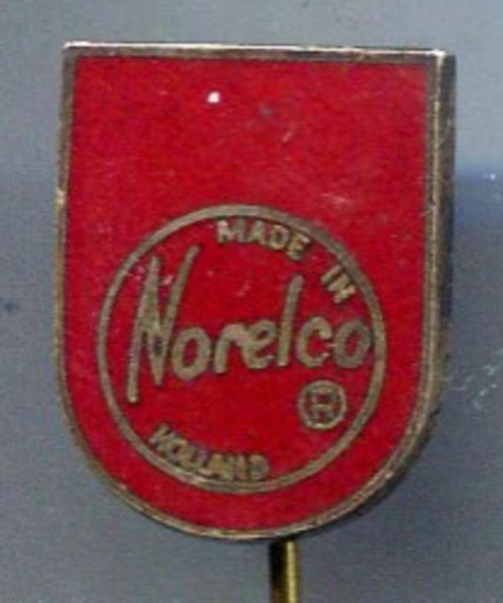 Norelco made in Holland Philips Eindhoven speldje ( V_193 ), Verzamelen, Speldjes, Pins en Buttons, Zo goed als nieuw, Speldje of Pin