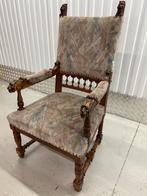 Antieke kasteel stoel / fauteuil, Ophalen of Verzenden