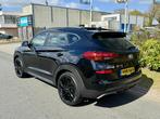 Hyundai Tucson 1.6 T-GDI 4WD 177PK N-Line Pano•Trekhaak, Auto's, Automaat, Gebruikt, 4 cilinders, Zwart