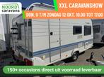 Hobby De Luxe 440 VOORTENT + VASTBED + TREINZIT, Caravans en Kamperen, Caravans, Hobby, Bedrijf, 750 - 1000 kg, 6 tot 7 meter