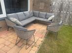 4 Seasons Outdoor (4SO) Loungeset/Tuinset., Ophalen, Loungeset, Wicker, Bank