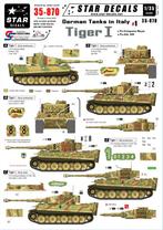 35-870 - German tanks in Italy, Tiger I, 1:32 tot 1:50, Nieuw, Overige merken, Ophalen of Verzenden