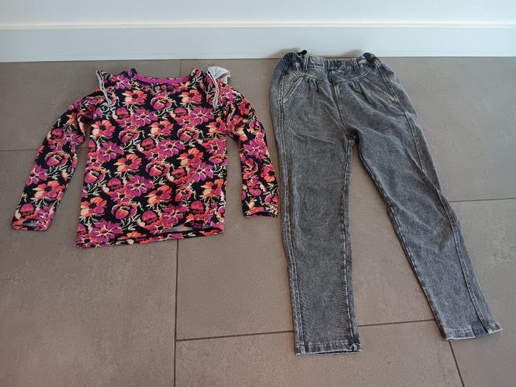 Z8 longsleeve (116/122) en Z8 broek (122), Kinderen en Baby's, Kinderkleding | Kinder-kledingpakketten, Zo goed als nieuw, Ophalen of Verzenden