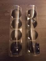8 grote kerstballen zwart van Christmas decorations, Diversen, Ophalen, Zo goed als nieuw