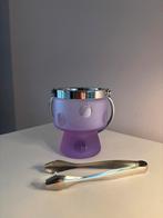 Vintage neodymium Sergio Asti ijsemmer met tang, Antiek en Kunst, Ophalen of Verzenden