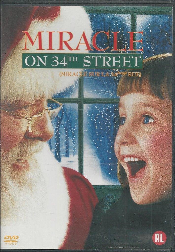 Miracle on 34th street ( kerst ), Cd's en Dvd's, Dvd's | Klassiekers, Nieuw in verpakking, Overige genres, 1980 tot heden, Alle leeftijden