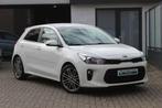 Kia Rio 1.4 DynamicLine Lederen bekleding, Navigatie, Camera, Auto's, Gebruikt, Euro 6, 4 cilinders, Wit