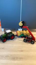 Bruder fendt 1050 , balenwagen , manitou landbouw speelgoed, Kinderen en Baby's, Ophalen of Verzenden, Zo goed als nieuw