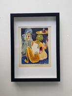 Kees van Dongen Présentation au Khalifat Plaat gesigneerd, Antiek en Kunst, Ophalen of Verzenden