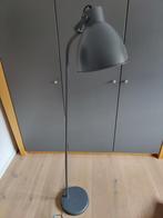 Grijze Vloerlamp met Voetschakelaar, Gebruikt, Ophalen of Verzenden, Metaal, 150 tot 200 cm