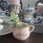Oude roze 'nous deux' kan Villeroy & Boch, Antiek en Kunst, Antiek | Servies los, Ophalen of Verzenden