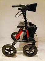 Lichtgewicht rollator met luchtbanden incl Servicebeurt ZGAN, Ophalen of Verzenden, Opvouwbaar, MOBIZORG, Info@mobizorg.nl