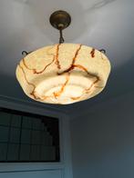 Art Deco lamp, Huis en Inrichting, Lampen | Kroonluchters, Ophalen, Gebruikt, Glas, Art deco