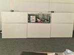 ikea tv kast, Huis en Inrichting, Kasten | Wandmeubels, Ophalen, Gebruikt, 150 tot 200 cm, Glas