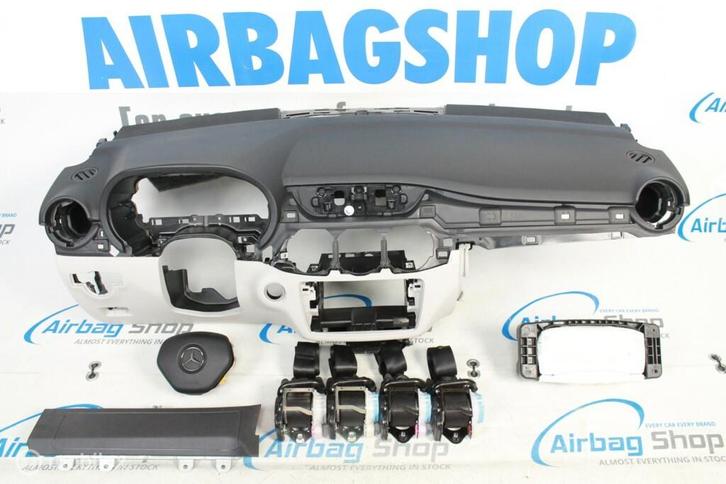 Airbag set - Dashboard zwart wit Mercedes B klasse W246, Auto-onderdelen, Dashboard en Schakelaars, Gebruikt, Ophalen of Verzenden