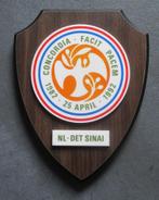 Wapenschild Nederlands Detachement Sinaï MFO, Verzamelen, Verzenden, Landmacht, Nederland, Overige typen