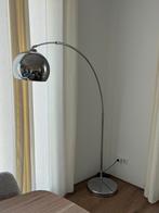 Booglamp zilver uitschuifbaar, Huis en Inrichting, Lampen | Vloerlampen, Ophalen, Gebruikt, 150 tot 200 cm