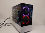 RGB Game PC Watergekoeld Core i7-10700 16GB RTX 2070 SUPER, 2 tot 3 Ghz, Intel Core i7-10700, 500 GB SSD + 2 TB SSD, Zelf gebouwde pc