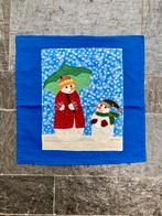 Kerst kussenhoes 50x50 cm, handgemaakt, Diversen, Kerst, Ophalen of Verzenden, Nieuw