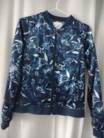 Blauw velours jasje van The Sting - XS, Kleding | Dames, Jasjes, Kostuums en Pakken, The Sting, Blauw, Ophalen of Verzenden, Zo goed als nieuw