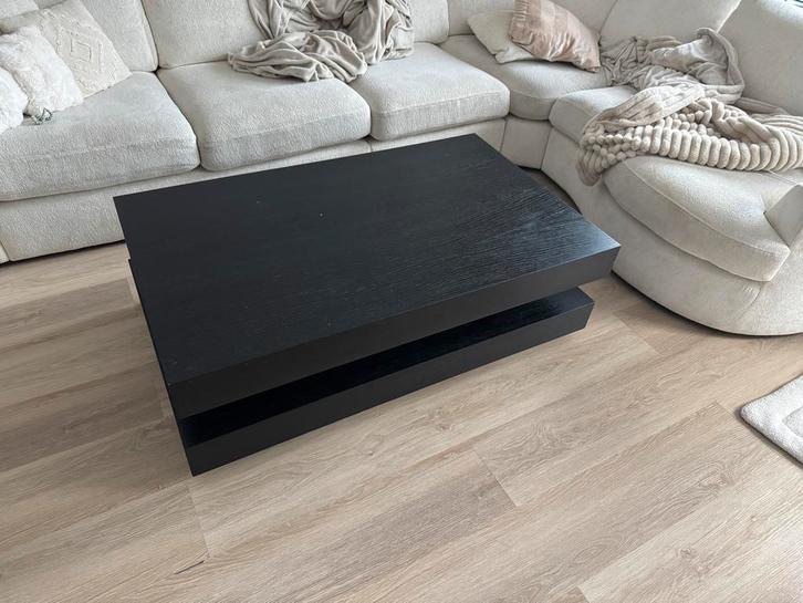 Salontafel Hamburger 80x130cm - Gebruikt, Huis en Inrichting, Tafels | Salontafels, Gebruikt, Minder dan 50 cm, 50 tot 100 cm