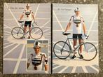 Johan van der Velde + Van Dongen - kaarten wielrennen, Ophalen of Verzenden, Ajax, Poster, Plaatje of Sticker