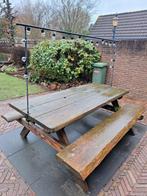 Tuintafel picknicktafel Douglas hout 2 meter, Tuin en Terras, Picknicktafels, Ophalen, Gebruikt, Rechthoekig, Hout