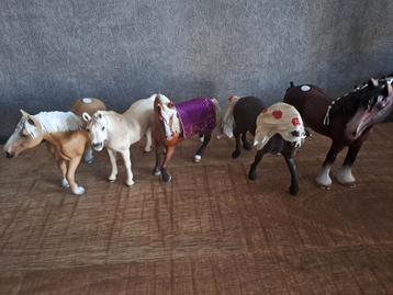 schleich paarden (E) beschikbaar voor biedingen