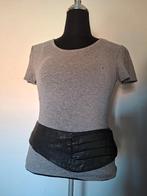 Yopass zwarte leren heuptas, Anneonline, Steenbergen, Shop@wesell4u.nl, Zwart