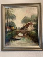 mooi schilderij van B.H.slotman, Antiek en Kunst, Ophalen