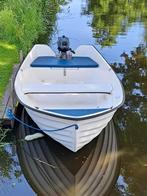 motorboot met buitenboord motor, Watersport en Boten, Ophalen, Gebruikt, Minder dan 10 pk, Tot 6 meter