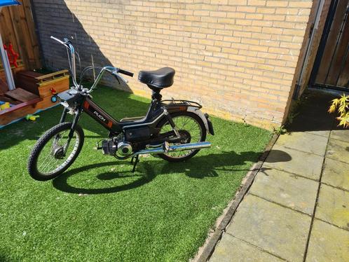 Te koop Puch Maxi City 25 incl (blauw) kenteken, Fietsen en Brommers, Brommers | Puch, Gebruikt, Ophalen