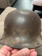 Duitse camo hem ss schuurvondst, Ophalen of Verzenden, Duitsland, Helm of Baret
