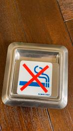 Vintage niet roken bordje KLM, Ophalen of Verzenden