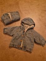 2x tweeling spijkerjasjes maat 50, Verzenden, Nieuw, Kleding