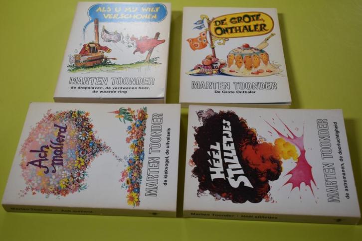 4 x Marten Toonder- 1e druk- 1977-/'78/'79- 5,00 per stuk-, Boeken, Stripboeken, Gelezen, Meerdere stripboeken, Ophalen of Verzenden